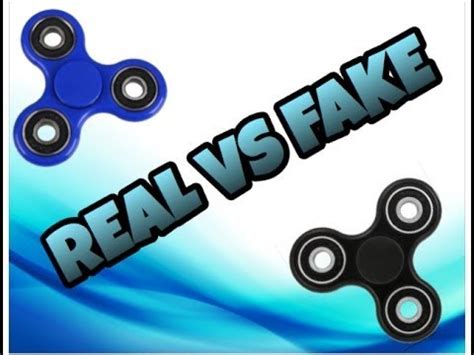 are there things such as fake fidget spinners